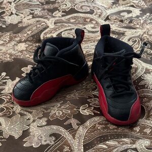 Stylish Black and Red Kids Shoes